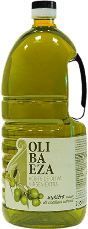 19,95 € Free Shipping | Olive Oil Olibaeza EVOO Extra Virgin Jaén Spain Picual Jerrycan 2 L PET
