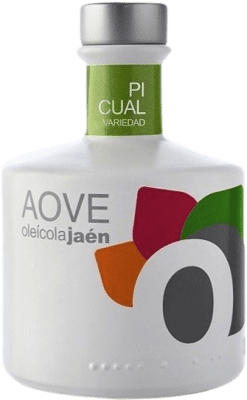 146,95 € Spedizione Gratuita | Scatola da 12 unità Olio d'Oliva Oleícola Jaén Selección Virgen Extra Jaén Spagna Picual Piccola Bottiglia 25 cl