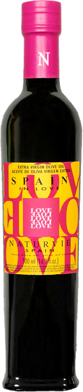 16,95 € Free Shipping | Olive Oil Naturvie Spain in Love EVOO Extra Virgin Badajoz Spain Medium Bottle 50 cl