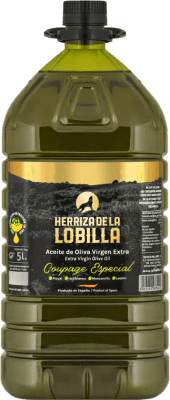 77,95 € 送料無料 | オリーブオイル Herriza de la Lobilla 特別, EVOO エキストラバージン Sevilla スペイン ポリタンク 5 L PET — ペット