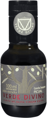 5,95 € 免费送货 | 橄榄油 Verde Divino Cosecha Temprana — 早收, EVOO 特级初榨 Jaén 西班牙 Picual — 皮夸尔 小瓶装 10 cl