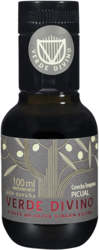 5,95 € 送料無料 | オリーブオイル Verde Divino Cosecha Temprana — 早摘み, EVOO エキストラバージン Jaén スペイン Picual — ピクアル ミニチュアボトル 10 cl