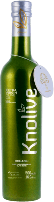 19,95 € 送料無料 | オリーブオイル Hispasur Knolive Virgen Extra Organic Córdoba スペイン ボトル Medium 50 cl