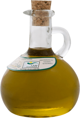 69,95 € Envio grátis | Caixa de 10 unidades Azeite de Oliva Avirol Corbío Jarra Caneca, AOVE Virgem Extra Jaén Espanha Picual Eco — Biológico Garrafinha 25 cl