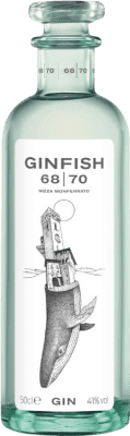 46,95 € 送料無料 | ジン Lane 1751 Ginfish 68.70 Nizza Monferrato イタリア ミディアムボトル 50 cl