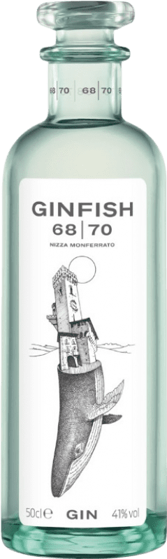 46,95 € 免费送货 | 金酒 Gin Lane 1751 Ginfish 68.70 Nizza Monferrato 意大利 中瓶装 50 cl