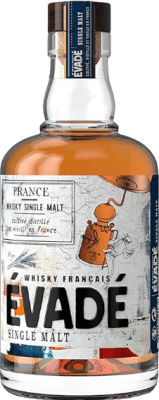 44,95 € Envio grátis | Whisky Single Malt Évadé França 70 cl
