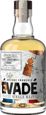 48,95 € 免费送货 | 威士忌单一麦芽威士忌 Évadé Peated 法国 瓶子 70 cl