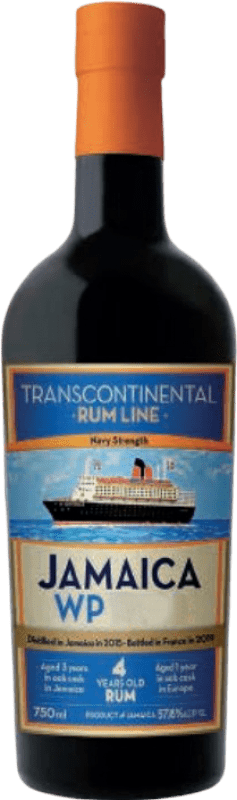 79,95 € 免费送货 | 朗姆酒 Transcontinental Jamaica 法国 5 岁 70 cl