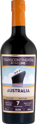 79,95 € Envío gratis | Ron Transcontinental Australia Francia 4 Años 70 cl