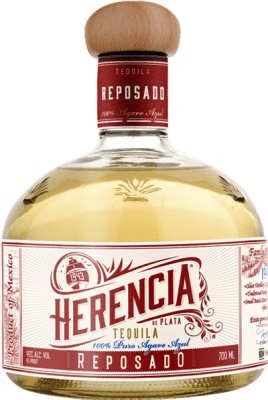 54,95 € Envio grátis | Tequila Tequilas del Señor Herencia de Plata Reposado México Garrafa 70 cl