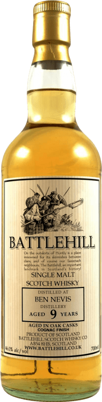 139,95 € Бесплатная доставка | Односолодовый виски Duncan Taylor At Ben Nevis Cognac Oak Cask Finish — Выдержка в дубовой бочке Шотландия Объединенное Королевство 9 Лет 70 cl