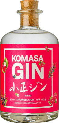 41,95 € Envío gratis | Ginebra Gin Komasa Ichigo Craft Japón Botella Medium 50 cl