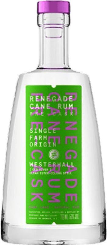 73,95 € Бесплатная доставка | Ром Renegade Cane Pre-Cask Westerhall Гренада 70 cl