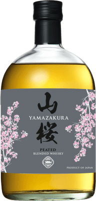 56,95 € Бесплатная доставка | Виски смешанные Sasa-no-kawa Shuzo Yamazakura Peated Япония бутылка 70 cl