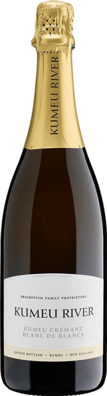 57,95 € Envío gratis | Espumoso blanco Kumeu River Crémant Blanc de Blancs I.G. Auckland Auckland Nueva Zelanda Chardonnay Botella 75 cl