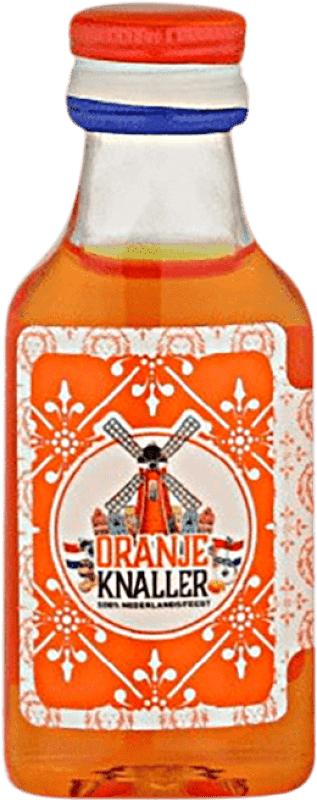 69,95 € 送料無料 | 40個入りボックス リキュール Oranje Knaller オランダ ミニチュアボトル 2 cl Orange — オレンジ