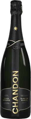 28,95 € Бесплатная доставка | Белое игристое вино Moët & Chandon Argentina Chandon Cuvée, Sparkling — Игристое, Blanc de Blancs I.G. Mendoza Мендоса Аргентина Chardonnay — Шардоне 75 cl