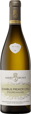 68,95 € 免费送货 | 白酒 Albert Bichot Fourchaume Premier Cru A.O.C. Chablis 勃艮第 法国 Chardonnay 瓶子 75 cl