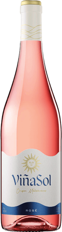 9,95 € 送料無料 | ロゼワイン Torres Viña Sol Rosé カタロニア スペイン Grenache Tintorera, Carignan ボトル 75 cl