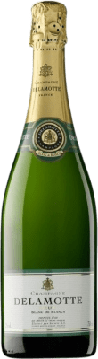 67,95 € 送料無料 | 白スパークリングワイン Delamotte Blanc de Blancs A.O.C. Champagne シャンパン フランス Chardonnay ボトル 75 cl
