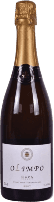 27,95 € Envío gratis | Espumoso blanco Alto Buen Grado Olimpo D.O. Cava Comunidad Valenciana España Pinot Negro, Chardonnay Botella 75 cl