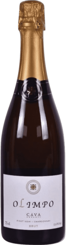 27,95 € Envío gratis | Espumoso blanco Alto Buen Grado Olimpo D.O. Cava Comunidad Valenciana España Pinot Negro, Chardonnay Botella 75 cl