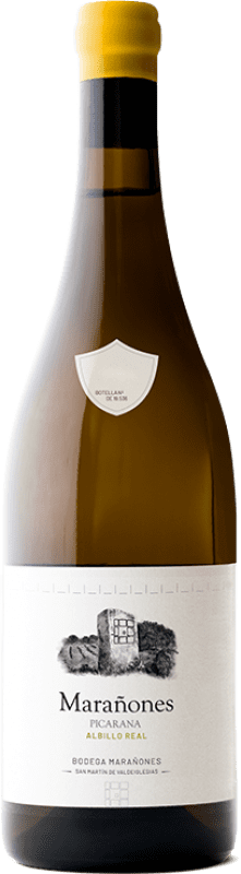 48,95 € Envío gratis | Vino Blanco Marañones D.O. Vinos de Madrid Comunidad de Madrid España Albillo 75 cl