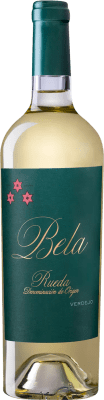 11,95 € Envio grátis | Vinho branco Bela D.O. Rueda Castela e Leão Espanha Verdejo Garrafa 75 cl