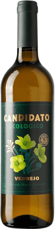 4,95 € Бесплатная доставка | Белое вино Cosecheros y Criadores Candidato Rosas I.G.P. Vino de la Tierra de Castilla Кастилья-Ла-Манча Испания Verdejo — Вердехо 75 cl