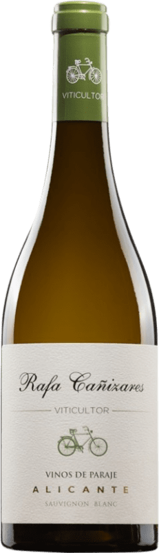 14,95 € Бесплатная доставка | Белое вино Rafa Cañizares Vino de Paraje — Вино с одного участка D.O. Alicante Сообщество Валенсии Испания Sauvignon — Совиньон 75 cl