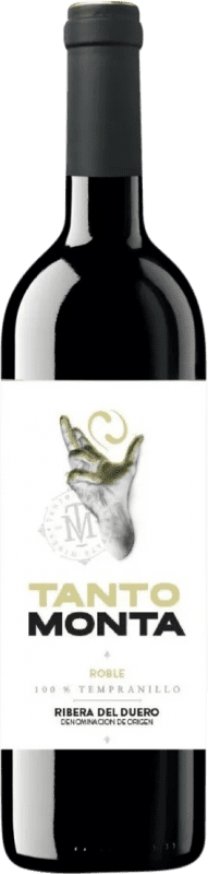 9,95 € Kostenloser Versand | Rotwein Gil Family Tanto Monta Eiche D.O. Ribera del Duero Kastilien und León Spanien Tempranillo Flasche 75 cl