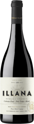 15,95 € Kostenloser Versand | Rotwein Casa de Illana 10 Meses D.O. Ribera del Júcar Kastilien-La Mancha Spanien Cabernet Franc, Bobal, Petit Verdot Flasche 75 cl