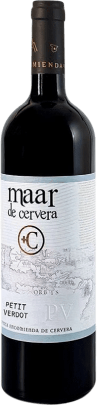 19,95 € Free Shipping | Red Wine Encomienda de Cervera Maar D.O.P. Campo de Calatrava Castilla la Mancha Spain Petit Verdot 75 cl