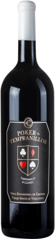 19,95 € Free Shipping | Red Wine Encomienda de Cervera Poker D.O.P. Campo de Calatrava Castilla la Mancha Spain Tempranillo, Tinta de Toro, Cencibel 75 cl