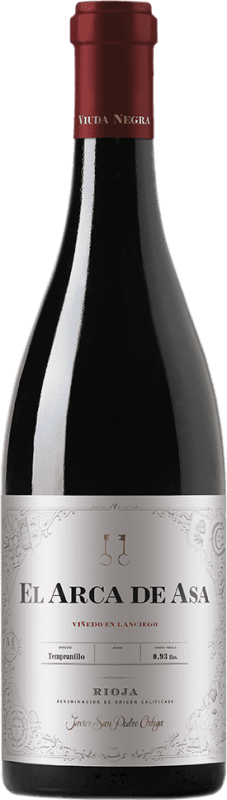 44,95 € Envío gratis | Vino tinto Javier San Pedro Arca de Asa D.O.Ca. Rioja País Vasco España Tempranillo Botella 75 cl
