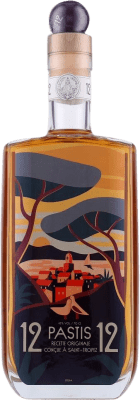 36,95 € Бесплатная доставка | Pastis Pastis 12/12. Saint Tropez Sunset of the Golfe Франция бутылка 70 cl