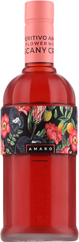 31,95 € Envío gratis | Amaro Santoni Toscana Italia Botella Medium 50 cl