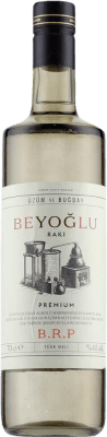 26,95 € Envío gratis | Anisado Beylerbeyi Beyoglu Raki Premium Turquía Botella 70 cl
