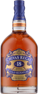 92,95 € 送料無料 | ブレンデッドウイスキー Chivas Regal Gold — ゴールドエディション, Signature — シグネチャー スペイサイド イギリス 18 年 1 L