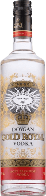 15,95 € Бесплатная доставка | Водка Dovgan Gold — Золотая версия, Royal — Королевский Польша 70 cl
