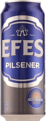 0,95 € Free Shipping | Beer Efes Pilsener Turkey Medium Can 50 cl