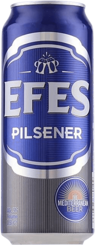 11,95 € Envoi gratuit | Boîte de 24 unités Bière Efes Pilsener Turquie Canette Medium 50 cl
