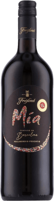 8,95 € Envio grátis | Vinho tinto Freixenet Mía Semi-seco Semi-doce D.O.Ca. Rioja La Rioja Espanha Garrafa 1 L