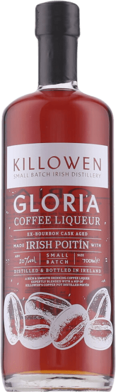 39,95 € Envío gratis | Licores Killowen Gloria Coffee Irlanda Botella 70 cl