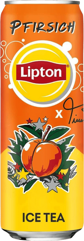 16,95 € Kostenloser Versand | 24 Einheiten Box Softdrinks Lipton Deutschland Dose 33 cl Pfirsich, Ice Tea — Eistee