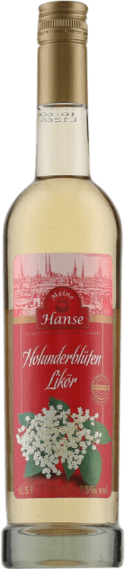 6,95 € Free Shipping | Liqueurs Meine Hanse Germany Medium Bottle 50 cl Holunderblüte — Elderflower