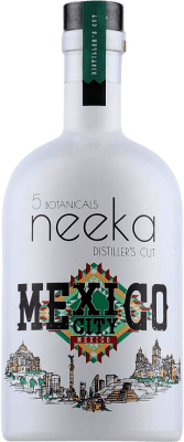 59,95 € Kostenloser Versand | Gin Neeka Mexico City Distiller's Cut Deutschland Medium Flasche 50 cl