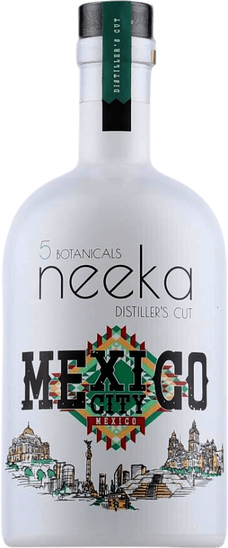 45,95 € Envio grátis | Genever Gin Neeka Mexico City Distiller's Cut Alemanha Garrafa Medium 50 cl