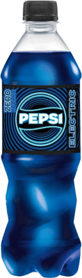 4,95 € Envoi gratuit | Boîte de 6 unités Boissons Fraîches Pepsi Electric Zero Sans Sucre Blue — Édition Bleue Allemagne Bouteille Medium 50 cl PET